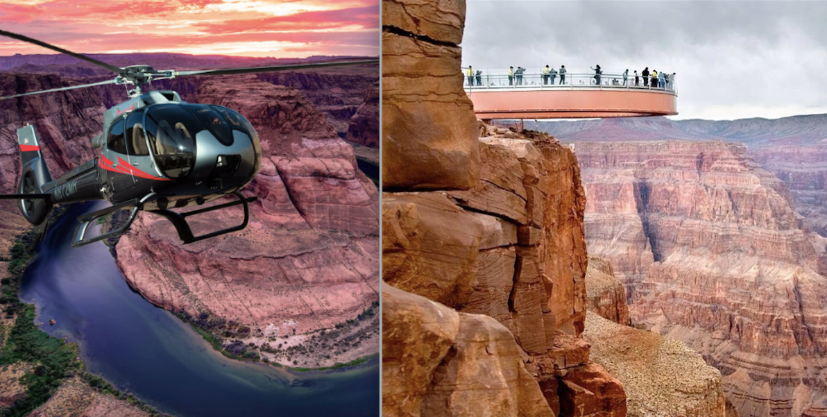 вертолетные туры на гранд каньон
