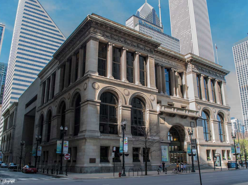 He in the center of chicago. Культурный центр Чикаго. Чикагский культурный центр в Чикаго. Чикагский культурный центр (США) — 1897 год.. Проект российского делового и культурного центра (Чикаго, США);.